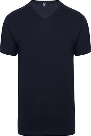Alan Red Vermont Ekstra Lange T-skjorter Navy (2-pakke)