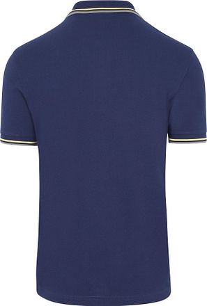 Fred Perry Polo Twin Tipped M3600 Mørkeblå 48A