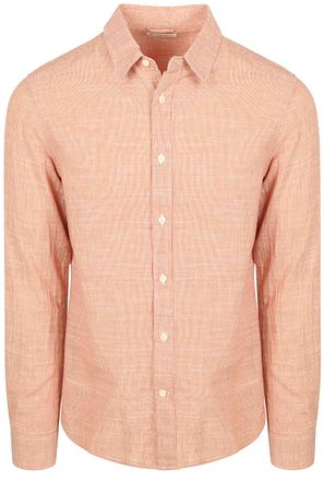 Knowledge Cotton Apparel skjorte Rød stripe