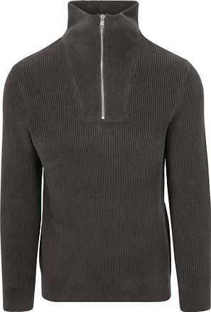 Marc O'Polo Half Zip Pullover Anthracite