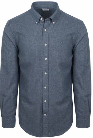 McGregor Shirt Flannel Melange Blue