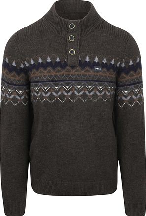 NZA Tröja Iker Nordic Wool Blend Hassel