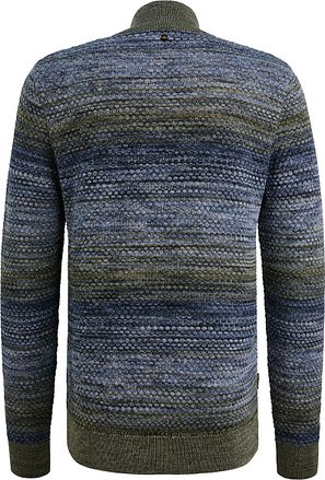 PME Legend Half Zip Colormix Sweater Blue