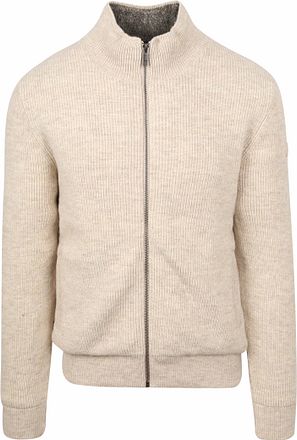 State Of Art Vest Ribs Struktur Ecru