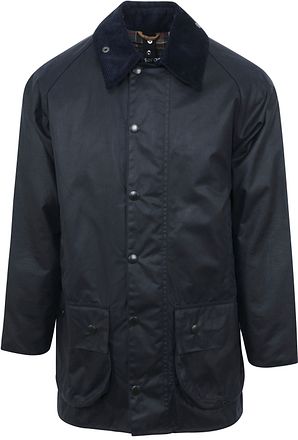 Barbour Beaufort Wachsjacke Dunkelblau