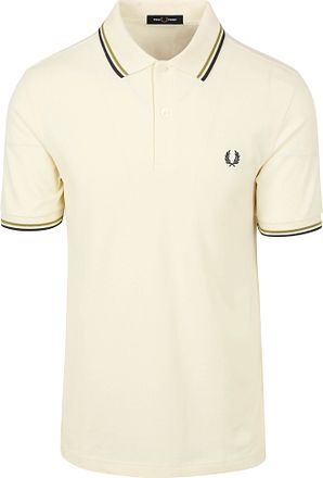 Fred Perry Polo Twin Tipped M3600 Ecru 46A