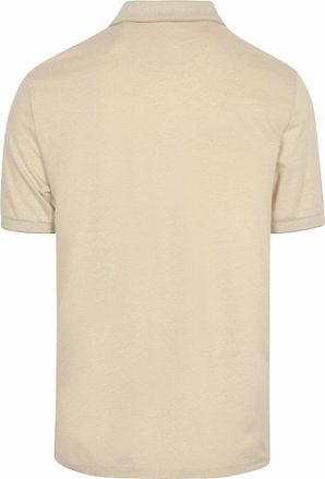Gant Polo Piqué 2-Tone Écru
