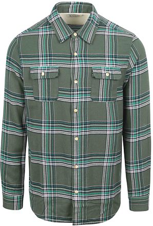Scotch and Soda Flanellskjorta Grön
