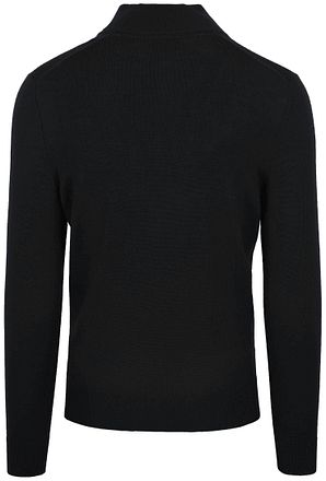 Suitable Merino Half Zip Genser Svart