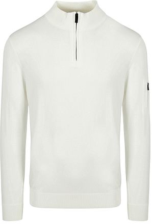 Suitable Race Half Zip Pullover Off White