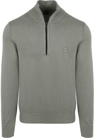 BOSS Pull Kanobix Demi-Zip Vert