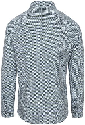 Desoto Shirt Squares Green Blue