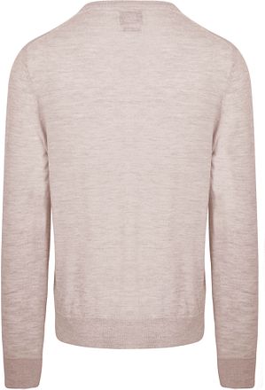 King Essentials The John Pullover Merino Beige