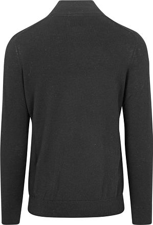 Lyle & Scott Halvzip Tröja Merinoull Marinblå