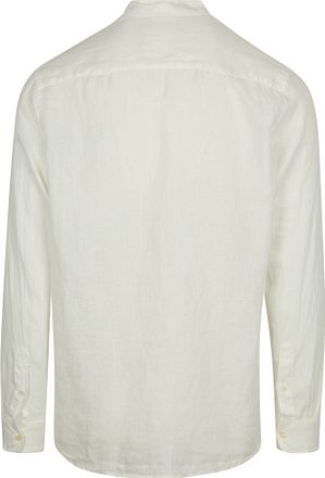 Scotch and Soda Linskjorte Mao Hvit