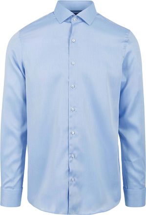 Suitable Chemise Double Poignet Bleu
