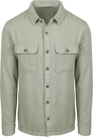 Suitable Overshirt Structure Grön