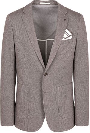 Suitable Sports Jacket Fame Houndstooth Tabacco