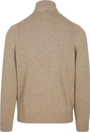 Gant Half Zip Pullover Beige