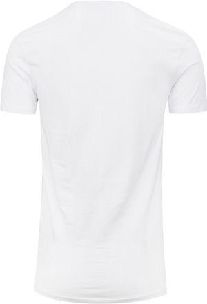 Garage Stretch Basic White V-Neck