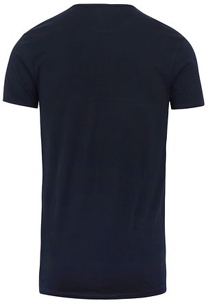Garage Stretch Basic Navy O-Hals