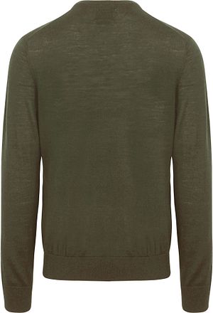 King Essentials The John Pullover Merino Armégrön