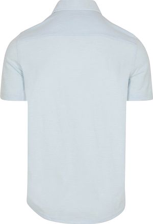 NZA Shirt Short Sleeve Piqué Sky Blue