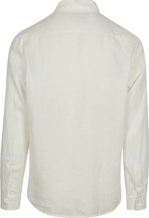 Scotch and Soda Linne Skjorta Vit