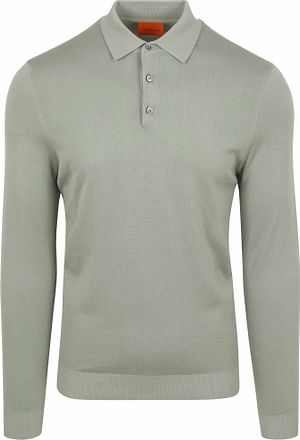 Suitable Compact Cotton Poloshirt Lichtgroen