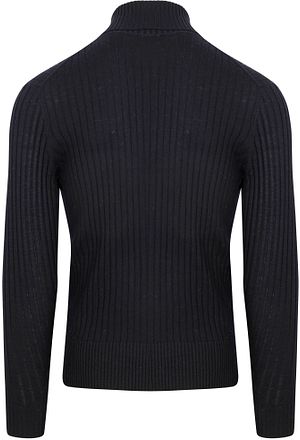 Suitable Halsduk Ribb Merino Navy