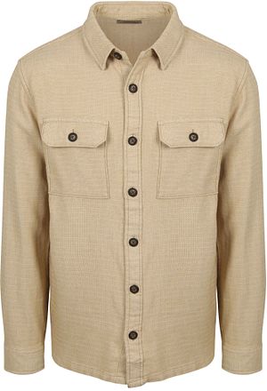 Suitable Overshirt Structure Beige