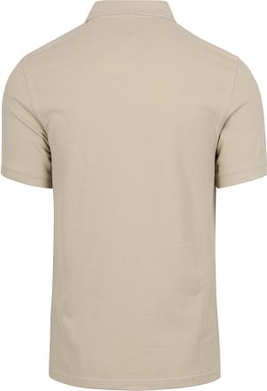 Barbour Pique Polo Shirt Beige
