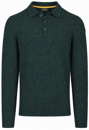 NZA Pullover Dobson Wollmischung Dunkelgrün