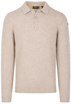 NZA Pullover Dobson Wollmischung Sand