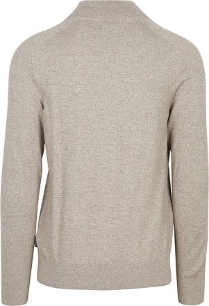 State Of Art Cardigan Melange Mouline Kaki
