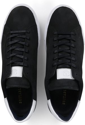 Suitable Nubuck Seron Sneaker Mörkblå