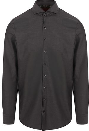 Suitable Twill Shirt Anthracite