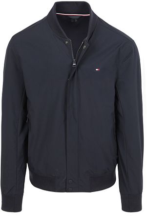 Tommy Hilfiger Tech Bomber jakke i marineblå