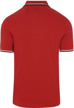 Fred Perry Polo Twin Tipped M3600 Red 74A