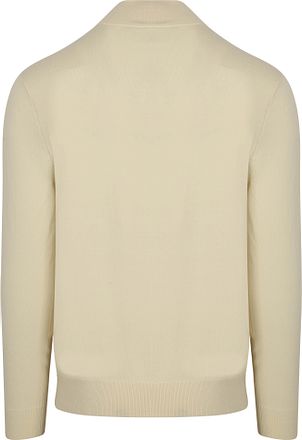Profuomo Halvglidelås Genser Off White