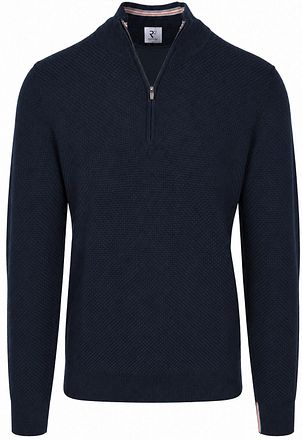 R2 Pullover Half Zip Structured Navy