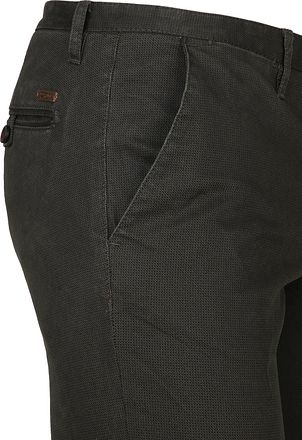 Suitable Chino Sartre Donker Groen