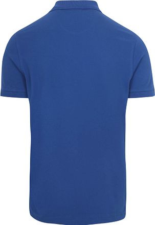 King Essentials The Rene Poloshirt Royal Blauw
