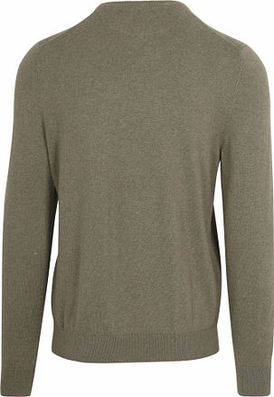 McGregor Pull Coton-Cachemire Olivine