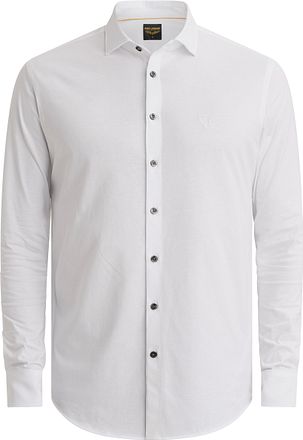 PME Legend Chemise Satin Jersey Blanche