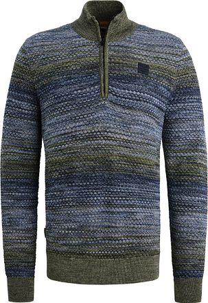 PME Legend Halvzip Colormix Tröja Blå