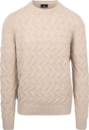 State of Art genser med struktur i beige