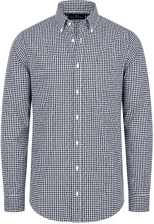 Steppin' Out Chemise Carreaux Vichy Marine