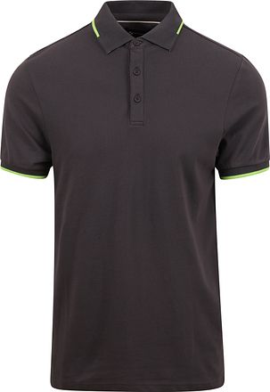 Suitable Fluo B Poloshirt Anthrazit