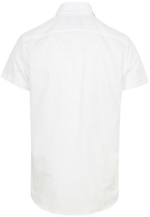Suitable Short Sleeve Hemd Leinen Weiß